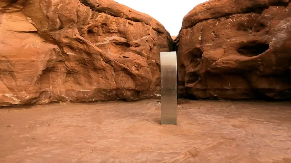 A monolithic structure, evoking a quiet shift in technology
