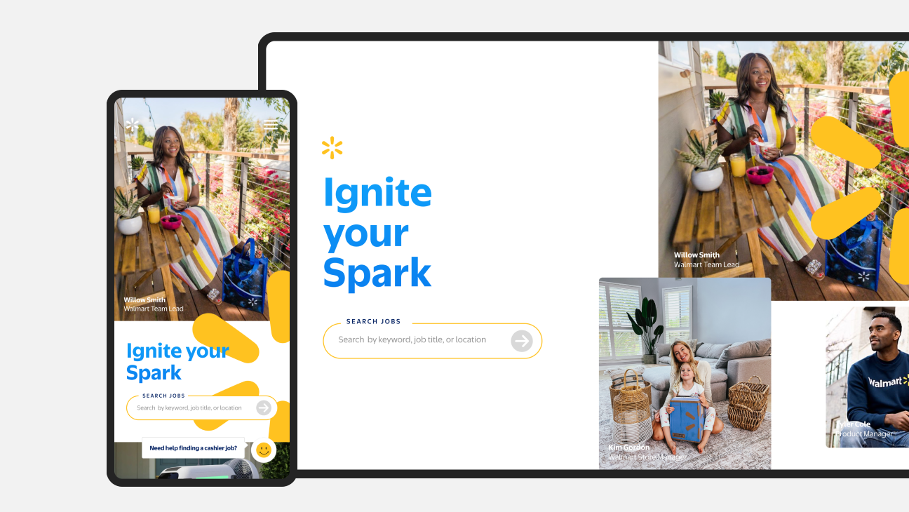 Walmart Careers Redesign